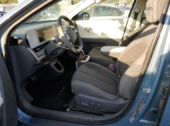 KM8KN4DEXRU251150 2024 HYUNDAI IONIQ Синий Вид салона спереди
