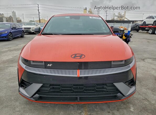 KM8KNDA85SU004574 2025 HYUNDAI IONIQ Orange Вид спереду