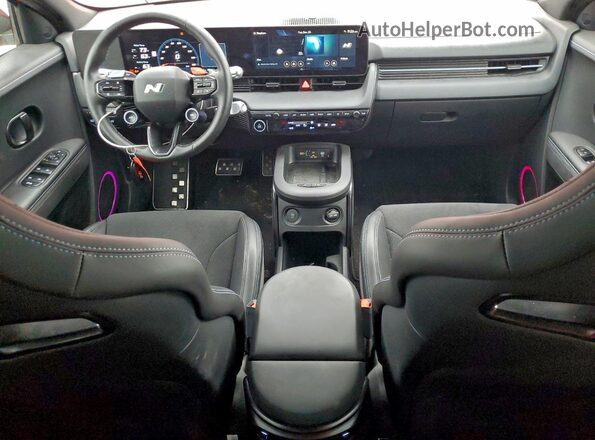 KM8KNDA85SU004574 2025 HYUNDAI IONIQ Orange Вид панелі приладів