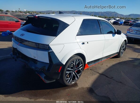 KM8KNDA85SU007619 2025 HYUNDAI IONIQ 5 N White Tył prawy