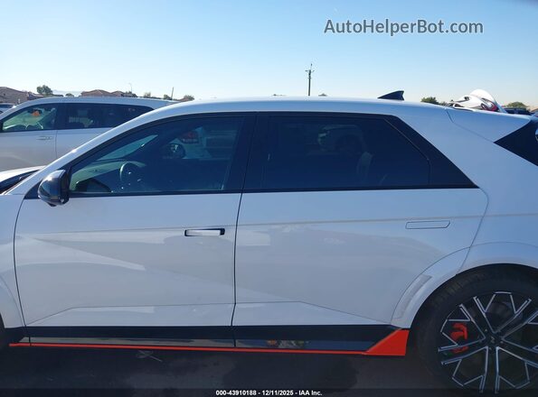 KM8KNDA85SU007619 2025 HYUNDAI IONIQ 5 N White Widok wnętrza 360 stopni