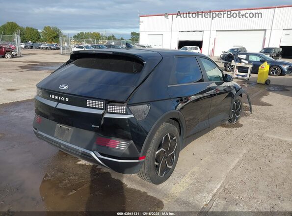 KM8KNDAF4PU216095 2023 HYUNDAI IONIQ 5 Black Tył prawy