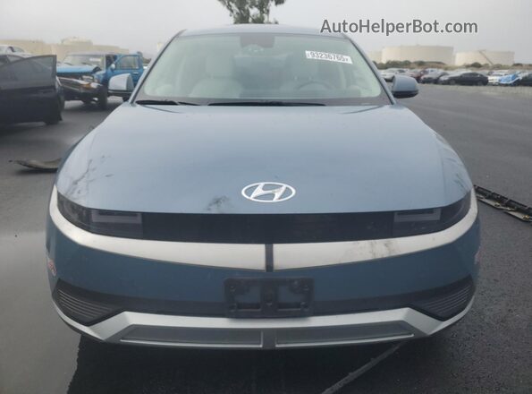 KM8KNDAF6NU094191 2022 HYUNDAI IONIQ Blue წინა ხედი