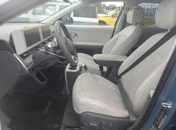 KM8KNDAF6NU094191 2022 HYUNDAI IONIQ Blue წინა სალონის ხედი