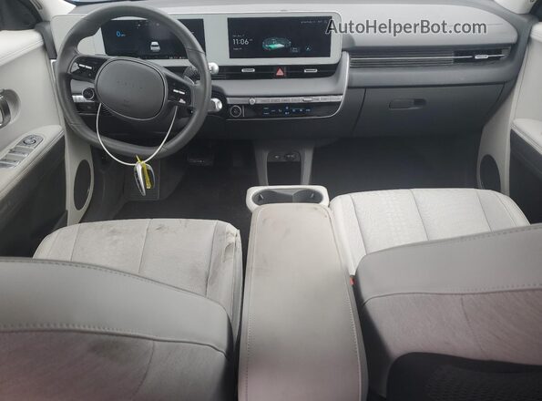 KM8KNDAF6NU094191 2022 HYUNDAI IONIQ Blue წინა პანელის ხედი