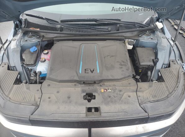KM8KNDAF6NU094191 2022 HYUNDAI IONIQ Blue ძრავის განყოფილების ხედი