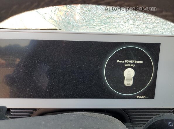 KM8KNDAF9PU210082 2023 HYUNDAI IONIQ Gray Vista del cuadro de instrumentos
