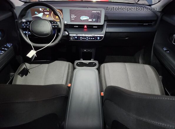 KM8KNDDF2RU255654 2024 HYUNDAI IONIQ Gray Widok deski rozdzielczej