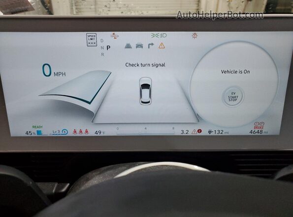 KM8KNDDF6RU282405 2024 HYUNDAI IONIQ White Vista del cuadro de instrumentos