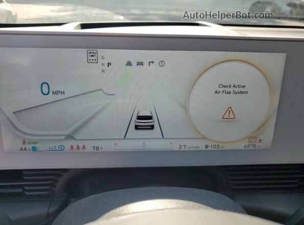 KM8KRDDF3RU296427 2024 HYUNDAI IONIQ Blue Սարքավորումների վահանակի տեսք