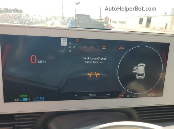 KM8KRDDF7RU292042 2024 HYUNDAI IONIQ Silver Instrument cluster view