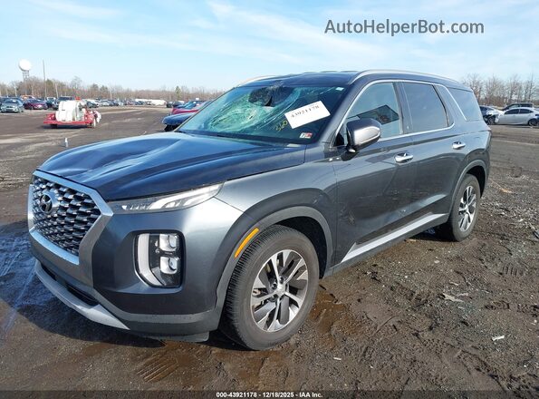 KM8R24HE8LU052283 2020 HYUNDAI PALISADE Green Передня ліва чверть