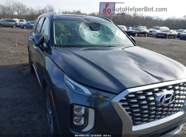KM8R24HE8LU052283 2020 HYUNDAI PALISADE Green Вид спереду