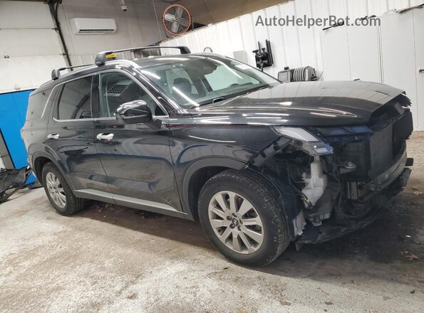 KM8R2DGE9PU521811 2023 HYUNDAI PALISADE Черный Передняя правая четверть