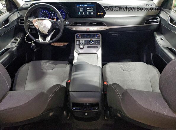 KM8R2DHE6LU051438 2020 HYUNDAI PALISADE White წინა პანელის ხედი