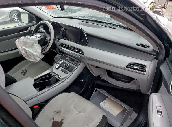 KM8R2DHE7LU105409 2020 HYUNDAI PALISADE Black Вид панелі приладів