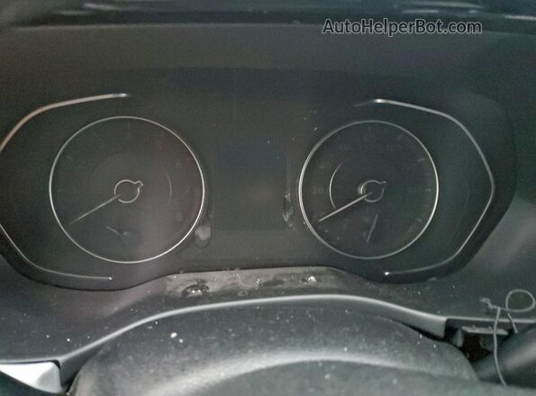 KM8R2DHE7LU105409 2020 HYUNDAI PALISADE Black Вид щитка приладів