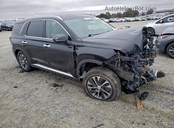 KM8R2DHE7LU105409 2020 HYUNDAI PALISADE Black Передня права чверть