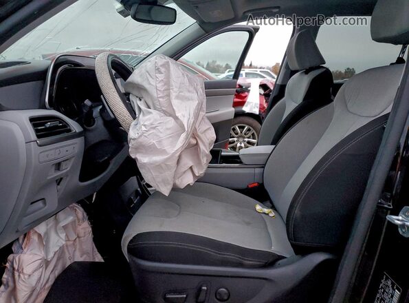 KM8R2DHE7LU105409 2020 HYUNDAI PALISADE Black Вид салону спереду