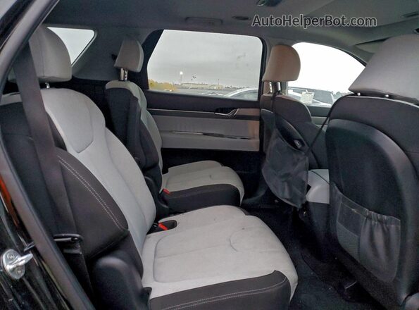 KM8R2DHE7LU105409 2020 HYUNDAI PALISADE Black Вид задньої частини салону
