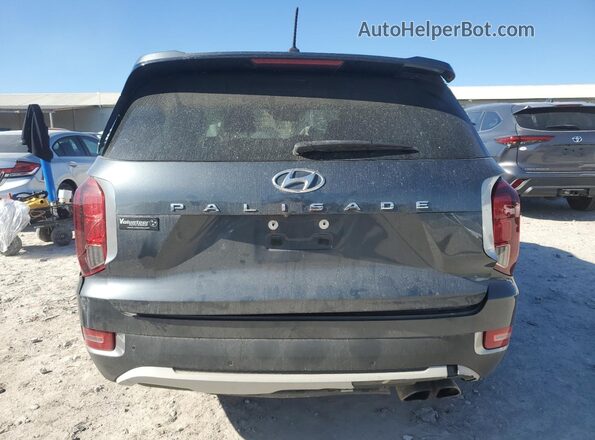 KM8R34HE9LU162207 2020 HYUNDAI PALISADE Gray Вид ззаду