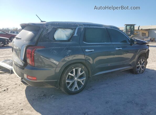 KM8R34HE9LU162207 2020 HYUNDAI PALISADE Gray Задня права чверть