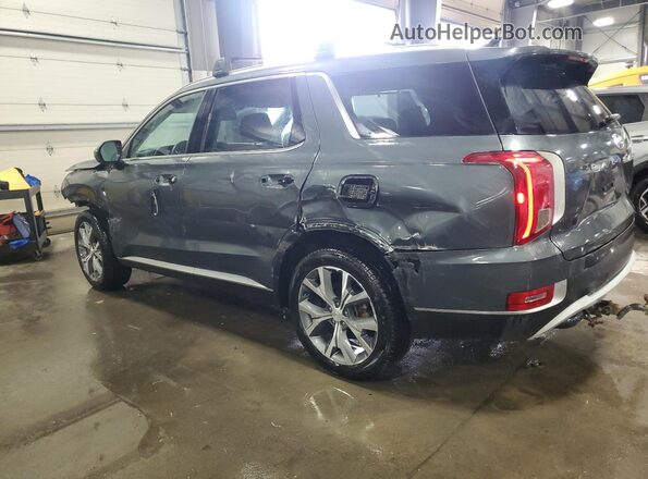 KM8R4DHE4NU415336 2022 HYUNDAI PALISADE Gray Rear left