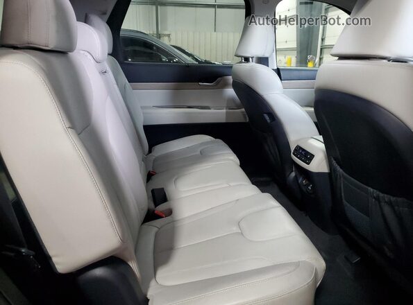 KM8R4DHE4NU415336 2022 HYUNDAI PALISADE Gray Rear interior view