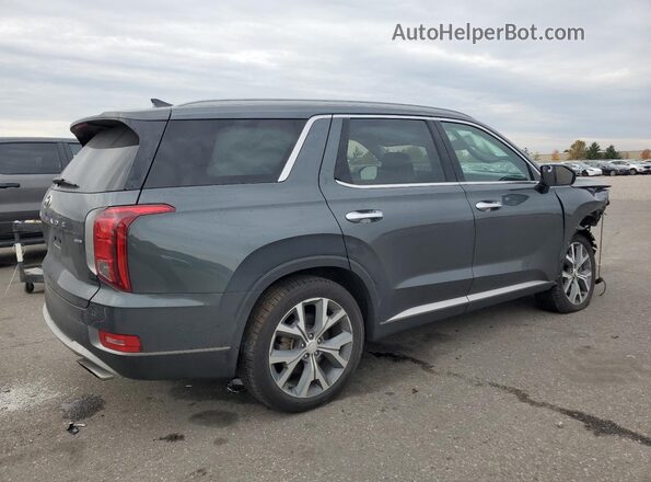KM8R4DHE7LU030513 2020 HYUNDAI PALISADE Gray Tył prawy