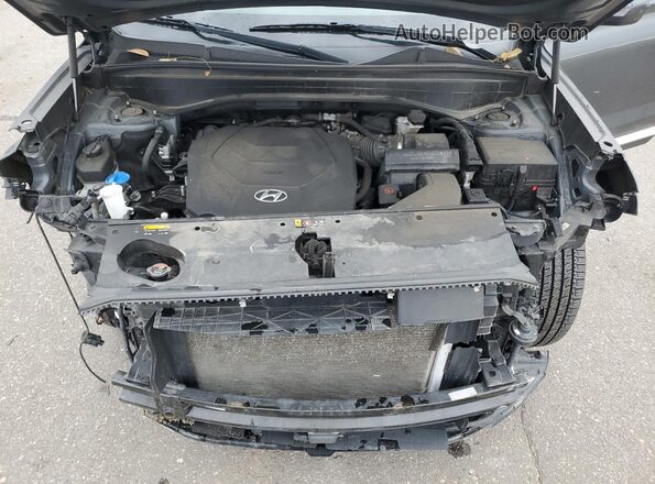 KM8R4DHE7LU030513 2020 HYUNDAI PALISADE Gray Widok komory silnika