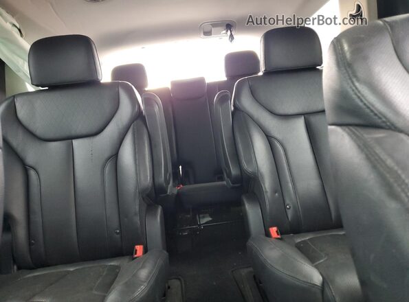 KM8R4DHE7LU030513 2020 HYUNDAI PALISADE Gray Widok tylnych siedzeń