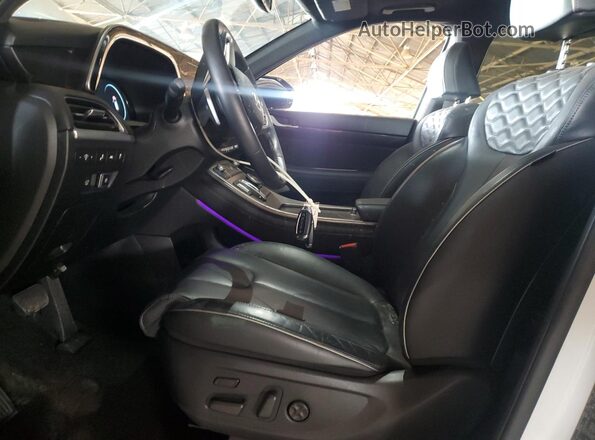 KM8R54HE0LU084958 2020 HYUNDAI PALISADE Белый Вид салона спереди