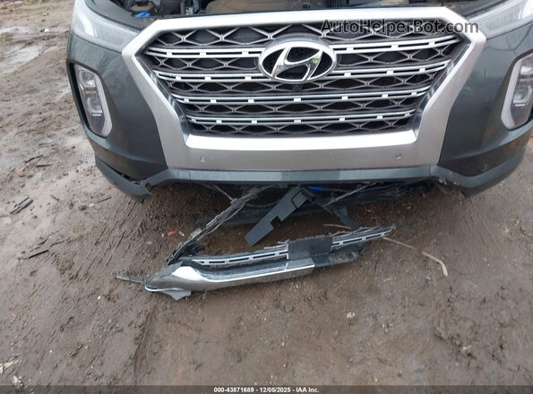 KM8R54HE0LU153230 2020 HYUNDAI PALISADE Gray Front view