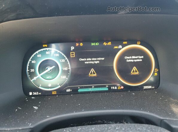 KM8R5DGE3PU565455 2023 HYUNDAI PALISADE Черный Вид щитка приборов