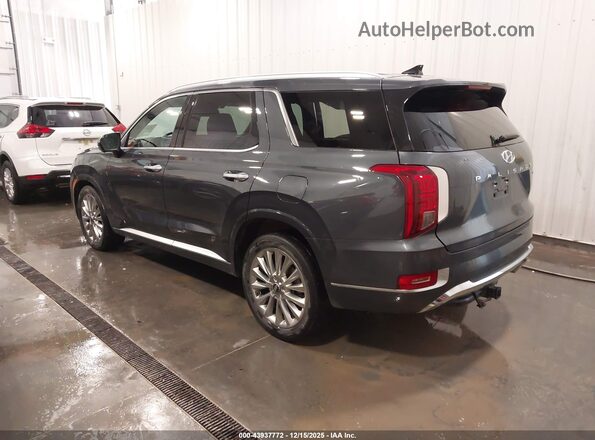 KM8R5DHE6LU165222 2020 HYUNDAI PALISADE Синий Задняя левая четверть