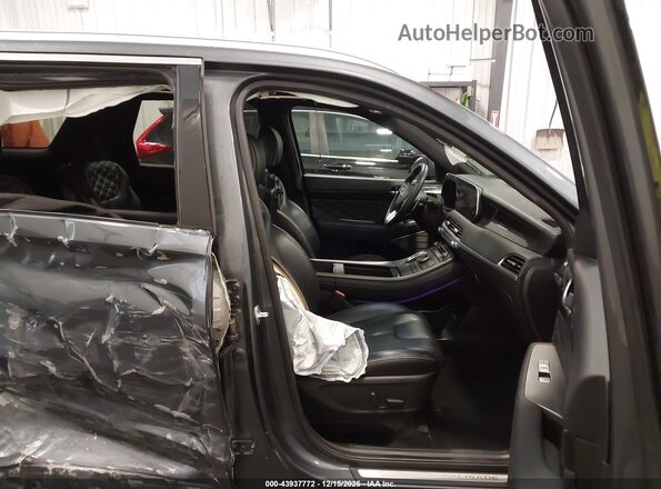 KM8R5DHE6LU165222 2020 HYUNDAI PALISADE Синий Вид салона спереди