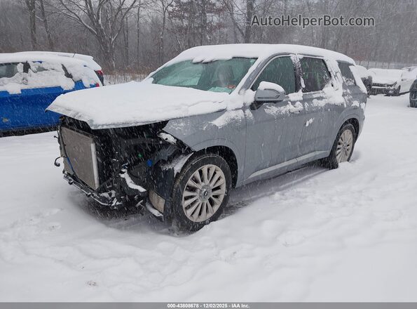KM8R5DHE7LU101903 2020 HYUNDAI PALISADE Серый Передняя левая четверть
