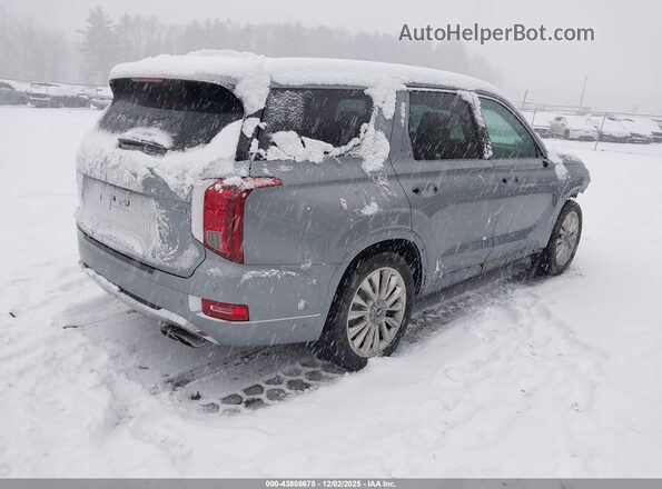 KM8R5DHE7LU101903 2020 HYUNDAI PALISADE Серый Задняя правая четверть