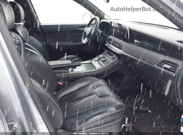 KM8R5DHE7LU101903 2020 HYUNDAI PALISADE Серый Вид салона спереди