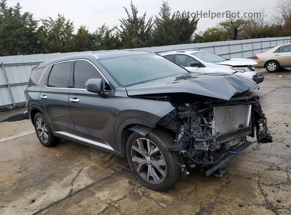 KM8R5DHE8MU249043 2021 HYUNDAI PALISADE Gray წინა მარჯვენა