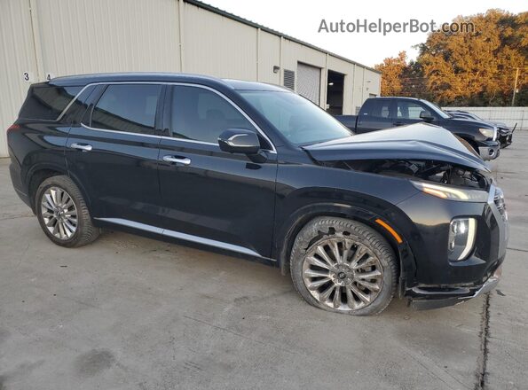 KM8R5DHEXLU115083 2020 HYUNDAI PALISADE Black Передня права чверть