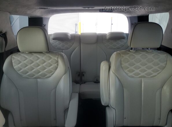 KM8R5DHEXLU115083 2020 HYUNDAI PALISADE Black Вид задніх сидінь