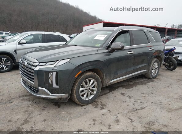 KM8R7DGE3RU795977 2024 HYUNDAI PALISADE Gray Առջևի ձախ երեք քառորդ տեսարան