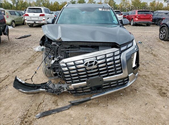 KM8R7DGE8RU705352 2024 HYUNDAI PALISADE Gray Front view