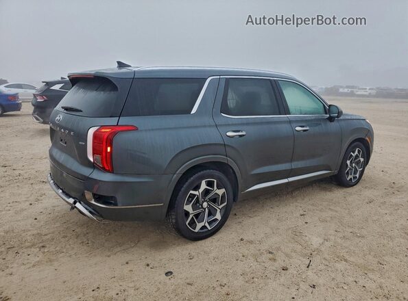 KM8R7DHE2NU465398 2022 HYUNDAI PALISADE Серый Задняя правая четверть