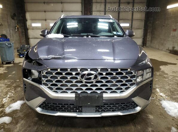 KM8S2DA17MU011329 2021 HYUNDAI SANTA Gray წინა ხედი