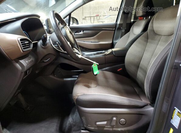 KM8S2DA17MU011329 2021 HYUNDAI SANTA Gray წინა სალონის ხედი