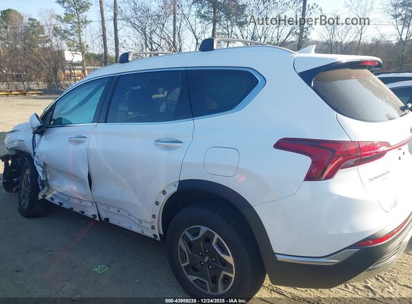 KM8S2DA18NU049072 2022 HYUNDAI SANTA FE HYBRID BLUE White 