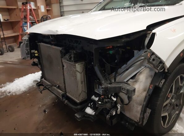 KM8S3DA11MU002753 2021 HYUNDAI SANTA FE HYBRID White Vista frontal