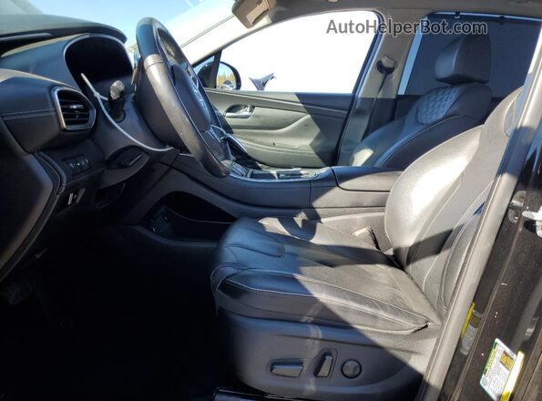KM8S3DA11MU009153 2021 HYUNDAI SANTA Black Вид салону спереду